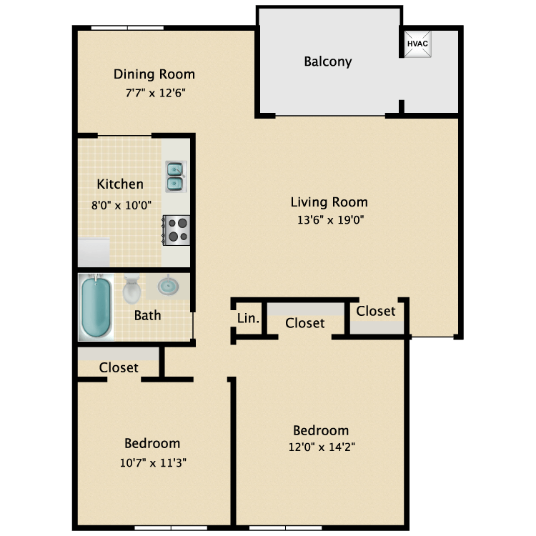Floor plan image of Colinade