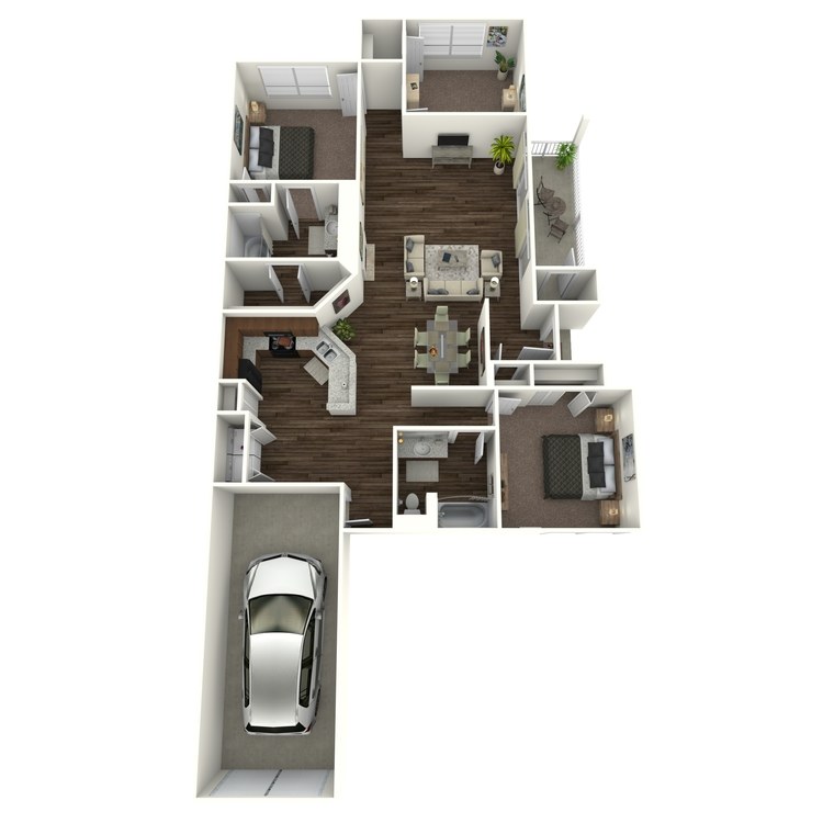 Floor plan image of C1