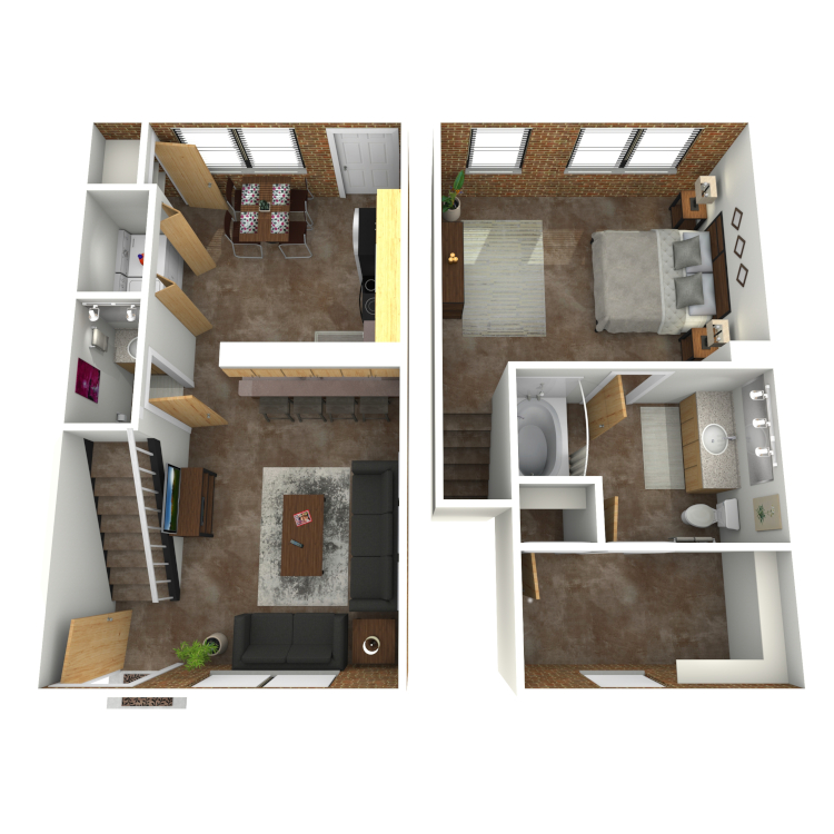 Floor plan image of Duke Ellington