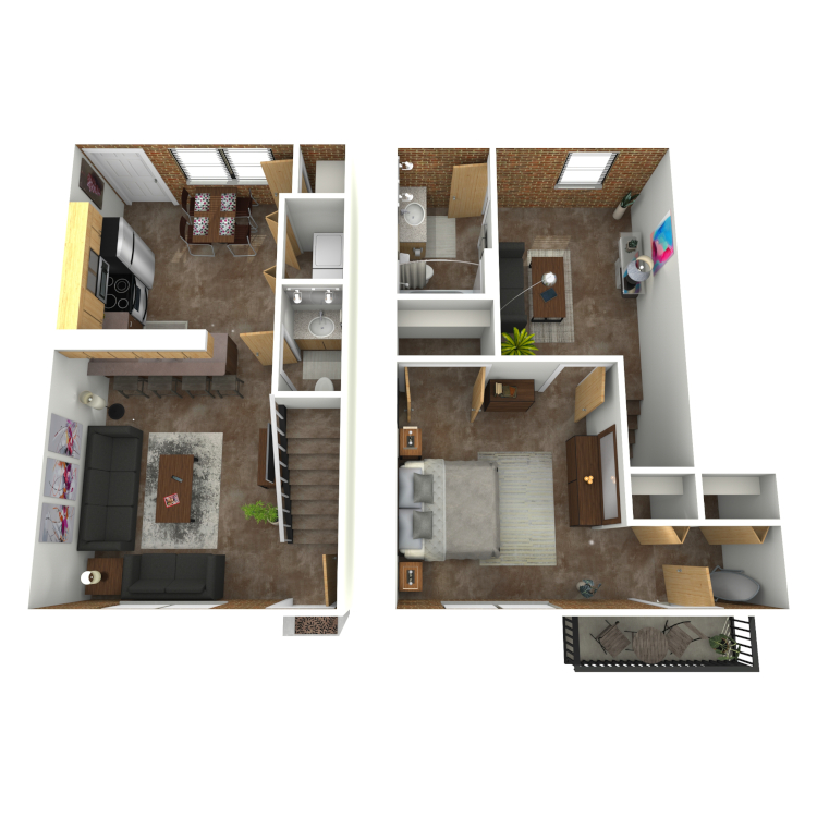 Floor plan image of Billie Holiday