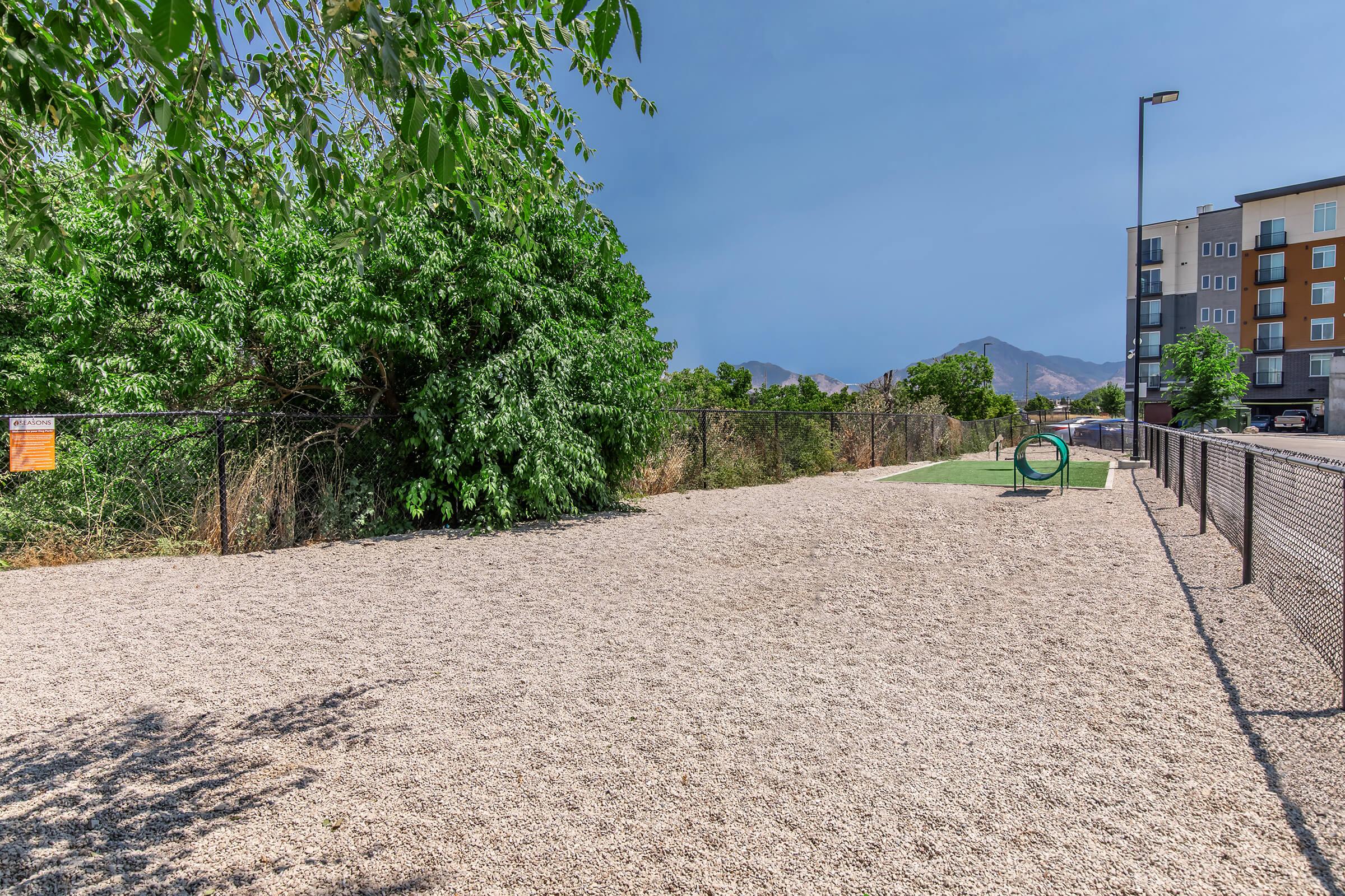 a dirt road