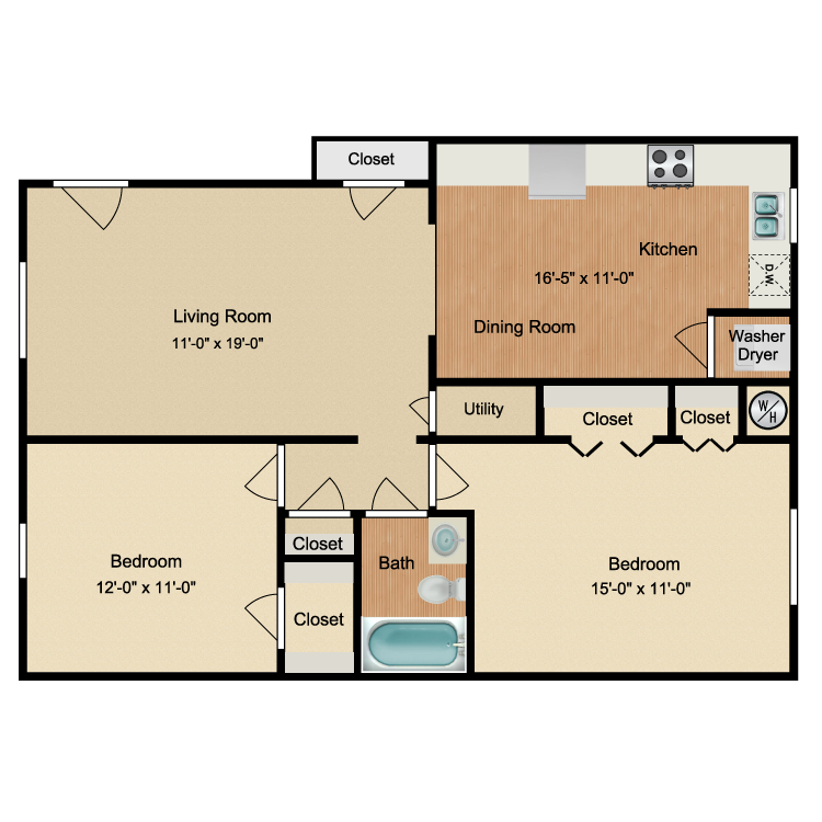 Floor plan image of The Bayview