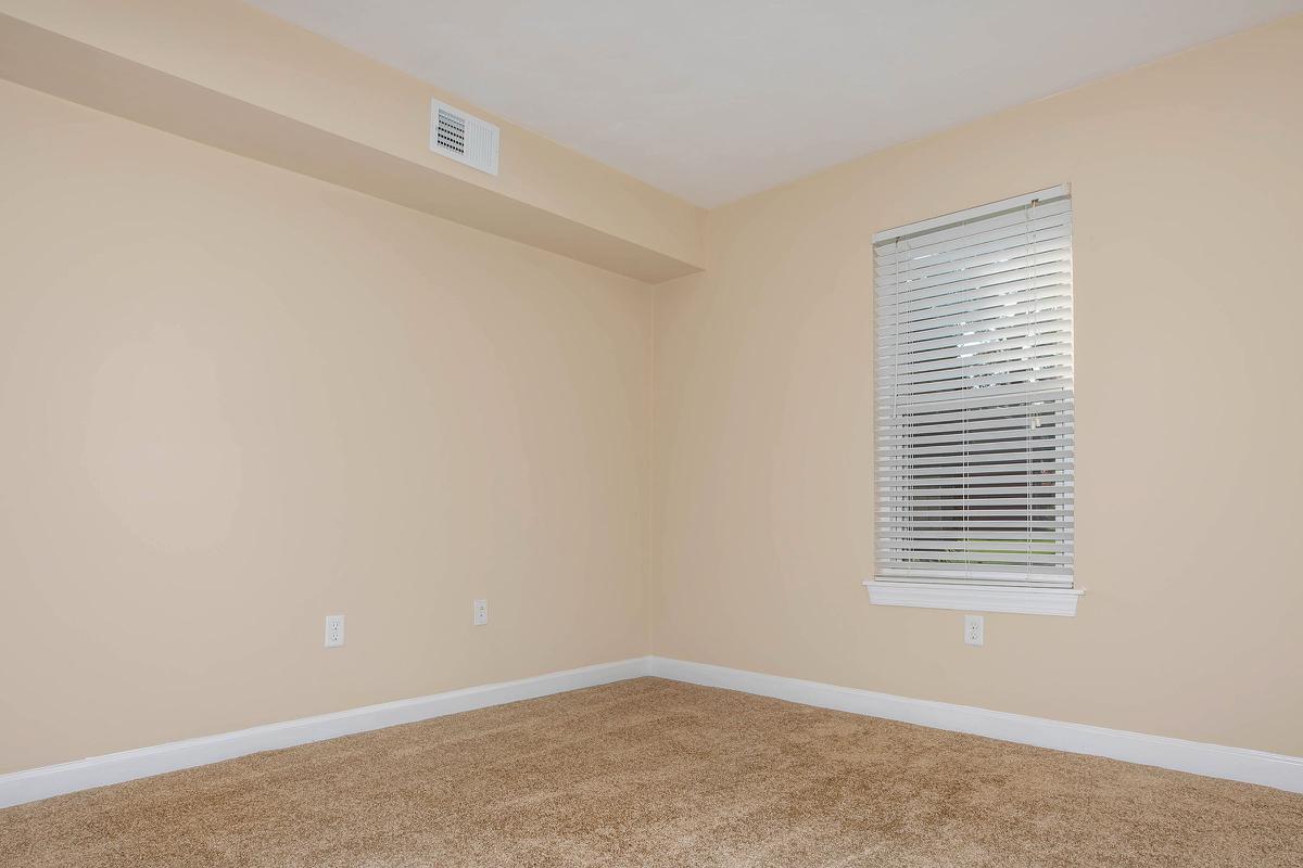 a close up of an empty room