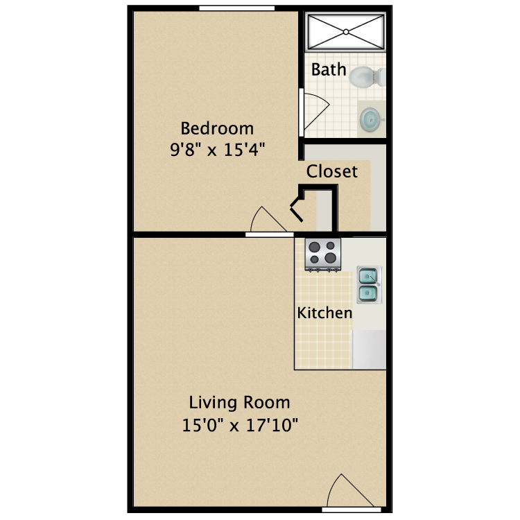 Floor plan image of Spruce