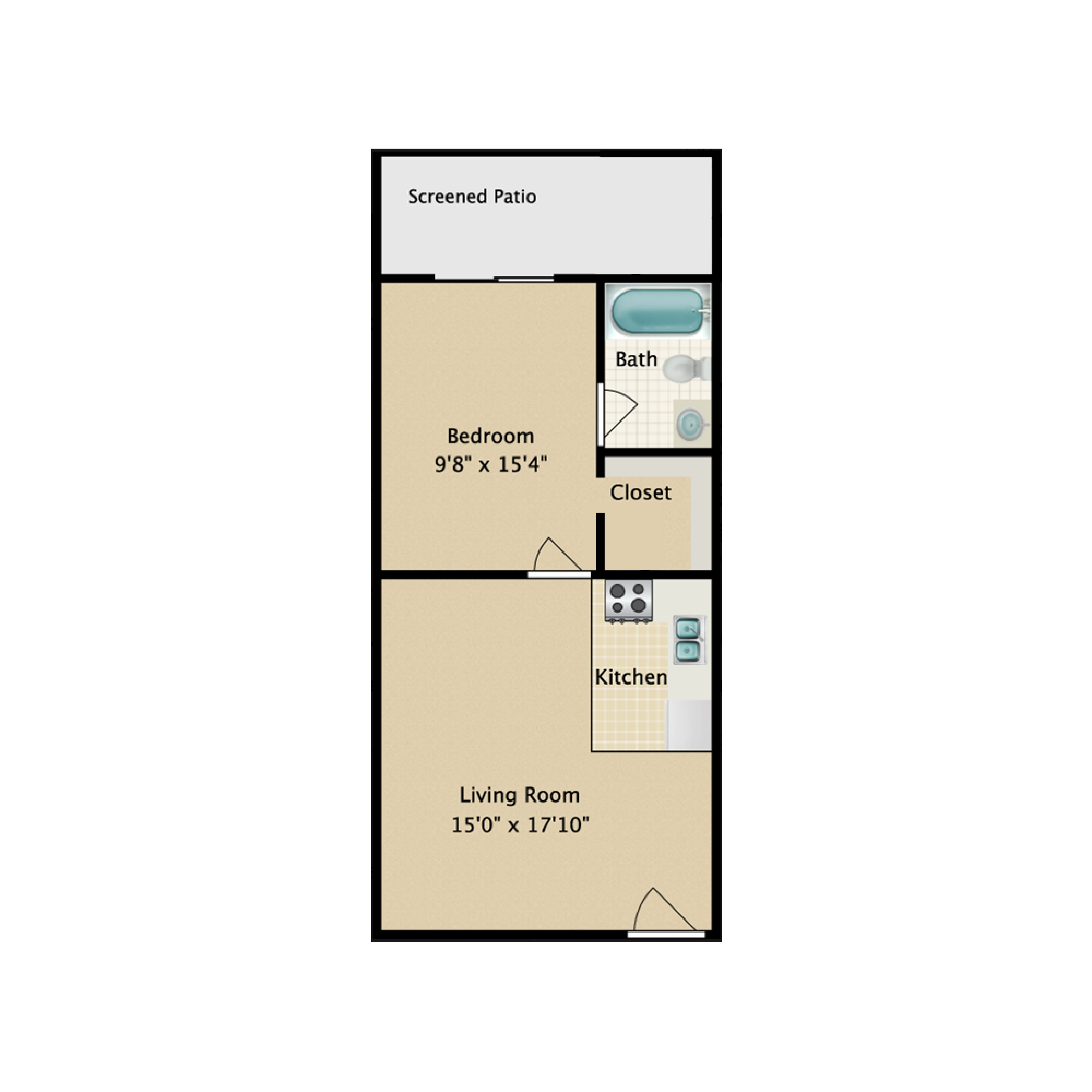 Floor plan image of Flat