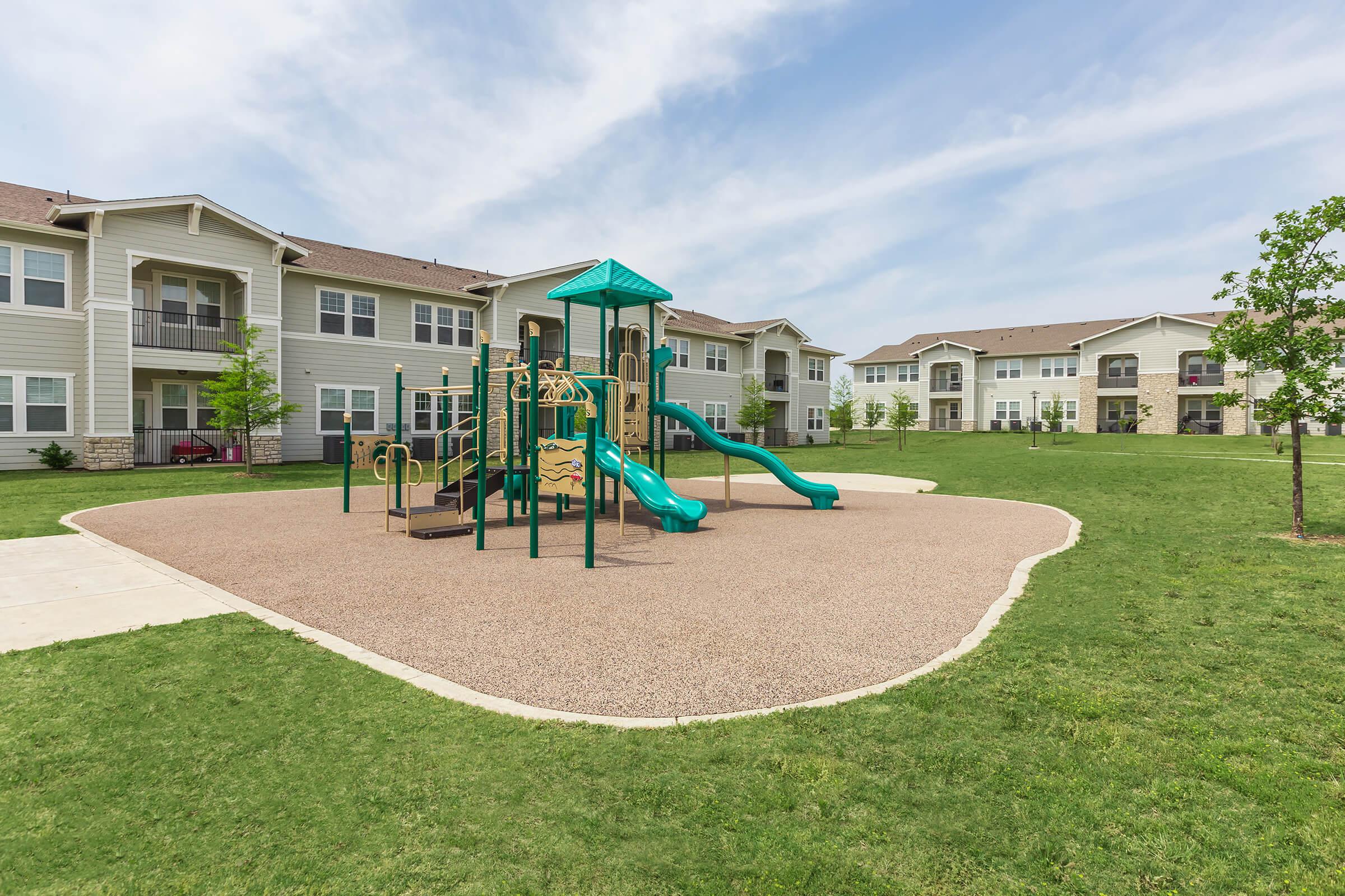 a large lawn in front of a house