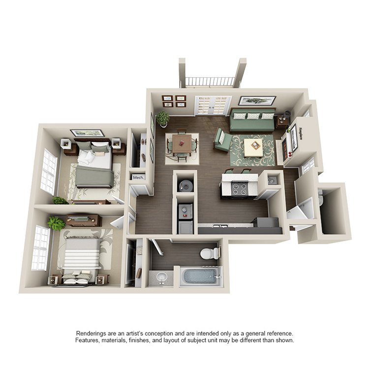 Floor plan image of D