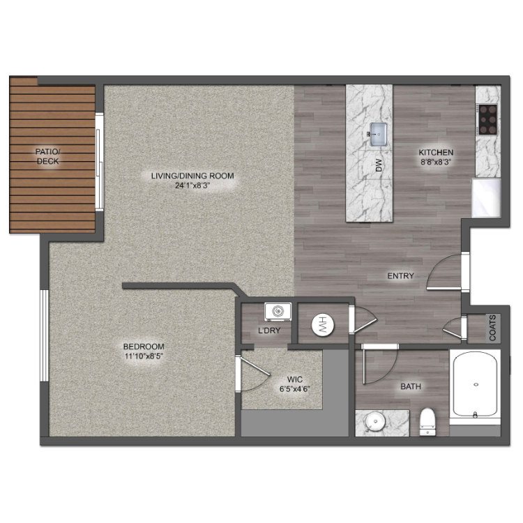 Floor plan image of A