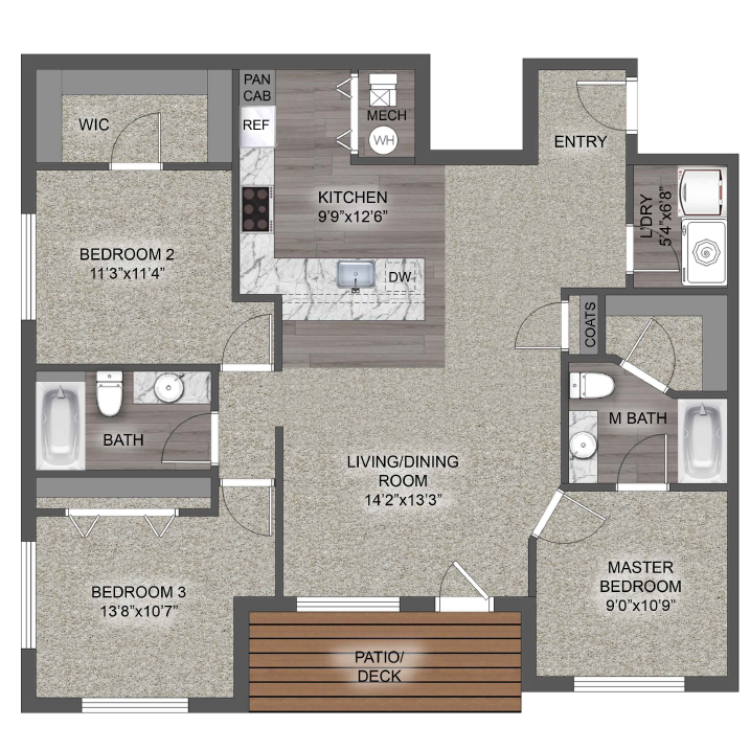 Floor plan image of G