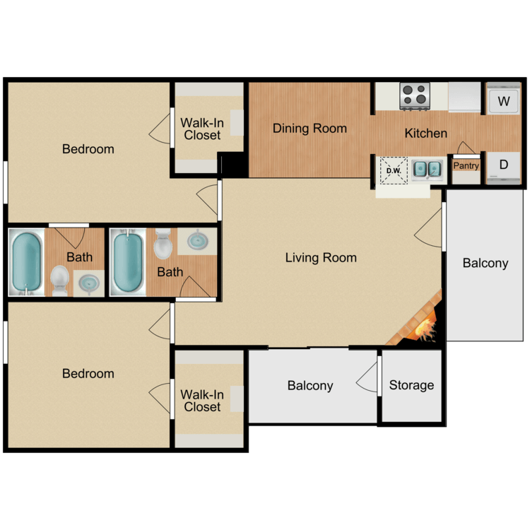 Floor plan image of The Cayman