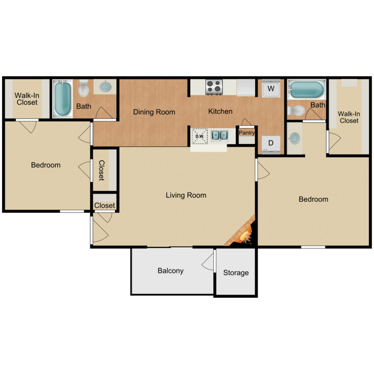 Floor plan image of The Riviera