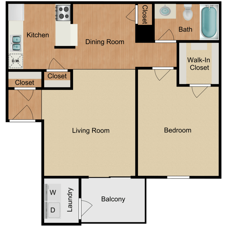 Floor plan image of The Ventura