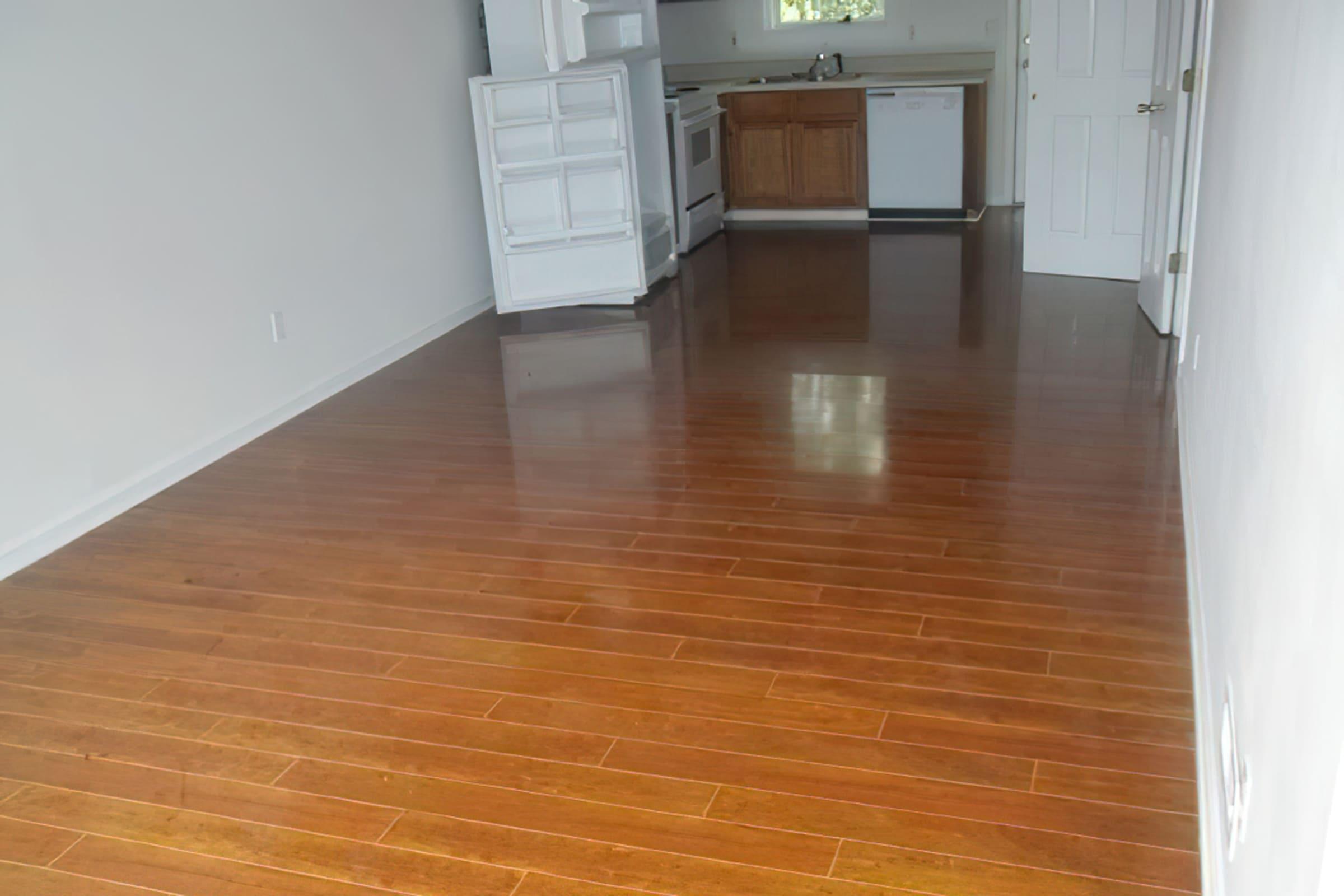 a close up of a hard wood floor