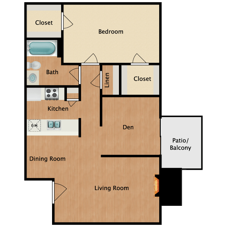 Floor plan image of A3