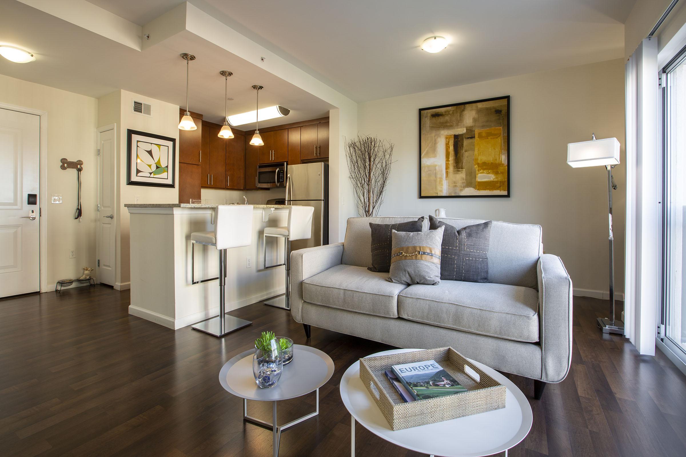 STUNNING HARDWOOD FLOORS IN APARTMENTS FOR RENT