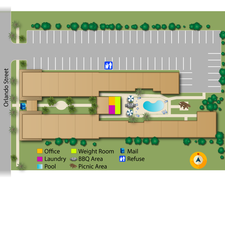 We make every effort to make our website accessible to anybody, especially those with disabilities. If you have question in terms of the relative location of an amenity or apartment home, please give us a call.