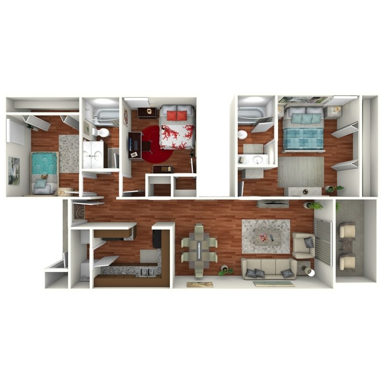 Floor plan image of C1