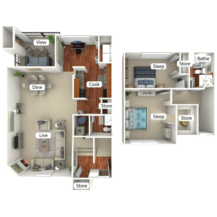 Floor plan image of Wawasee
