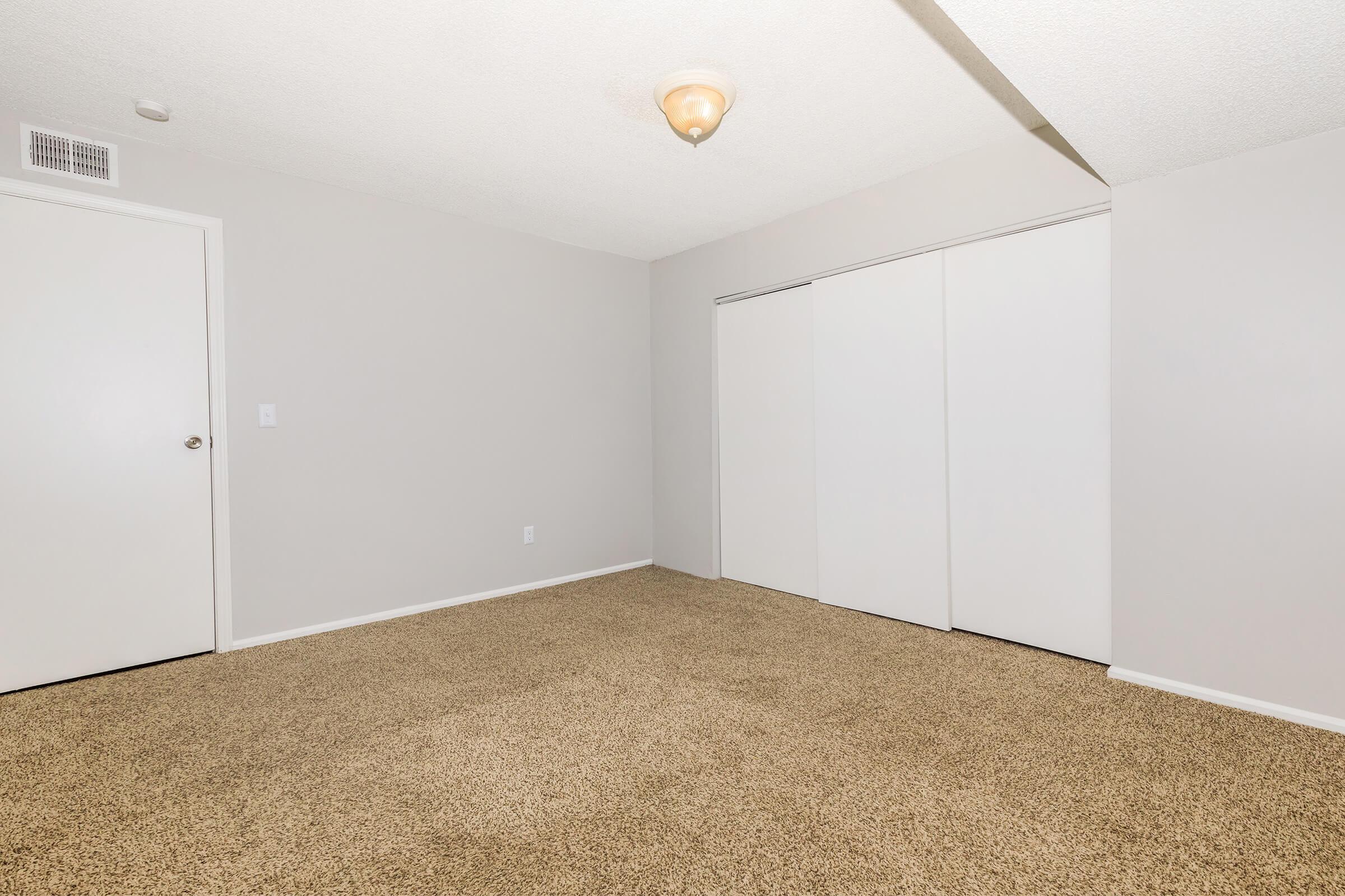 a refrigerator in a room