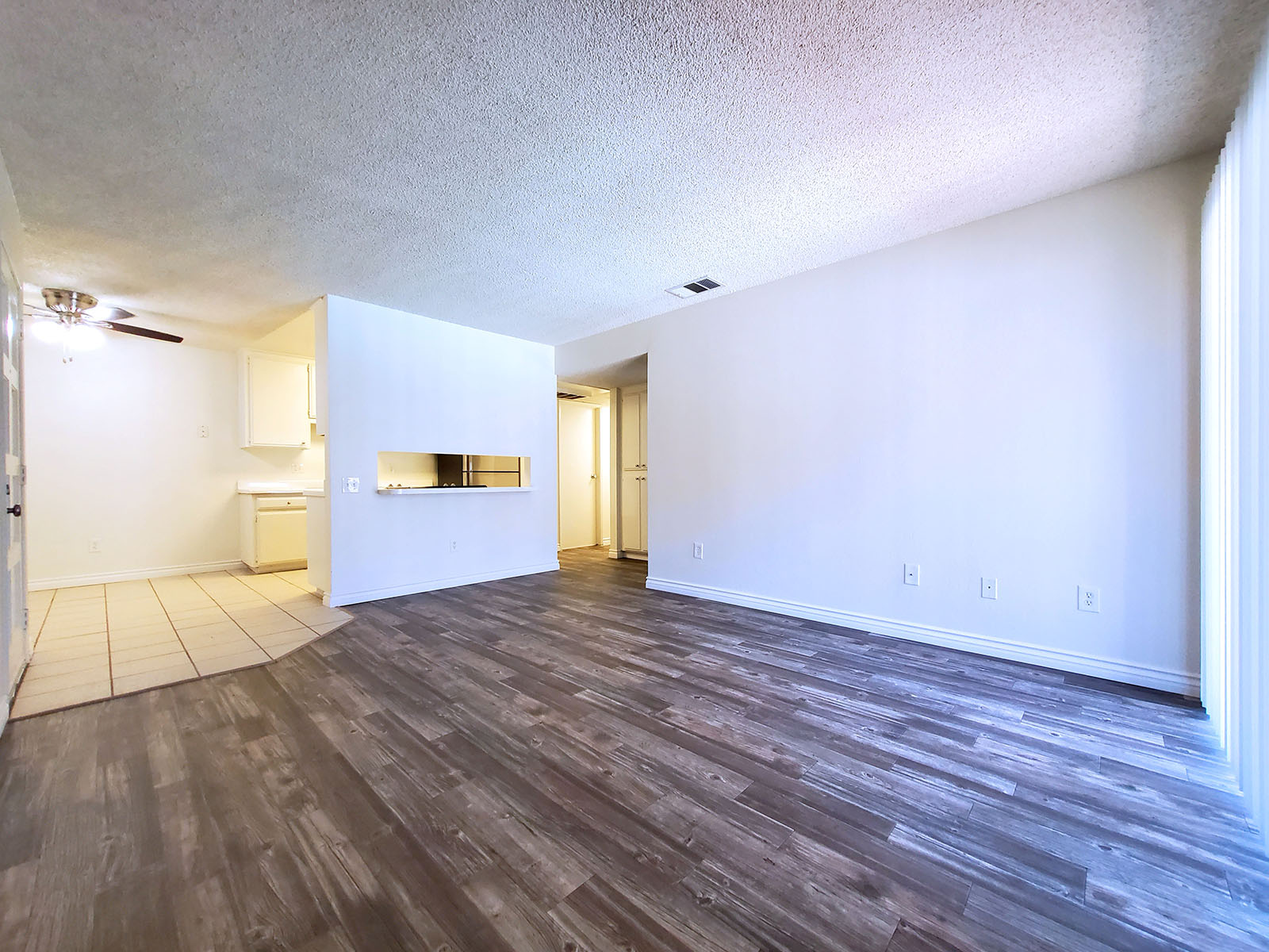 a room with a wooden floor