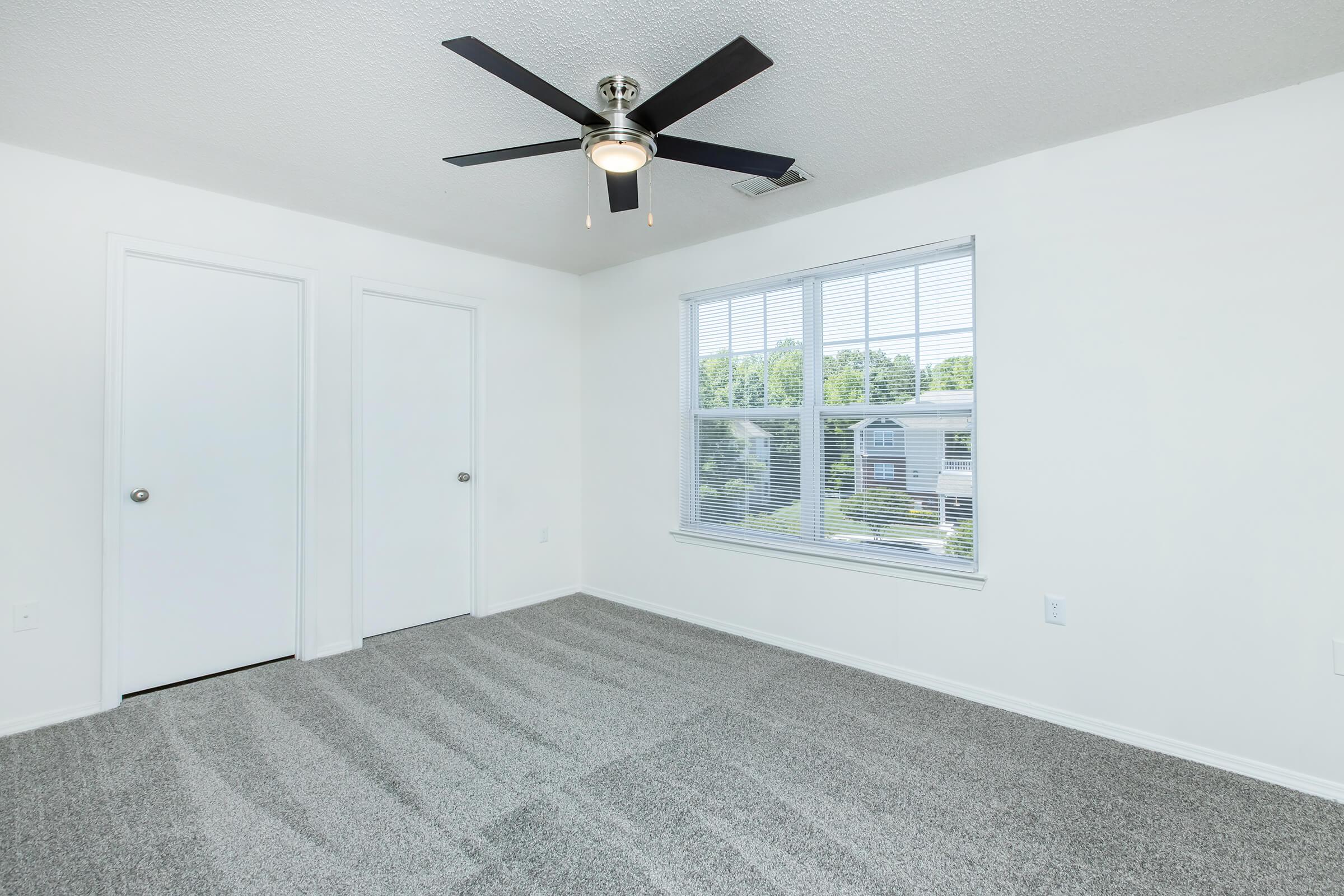 a clock in the middle of a room