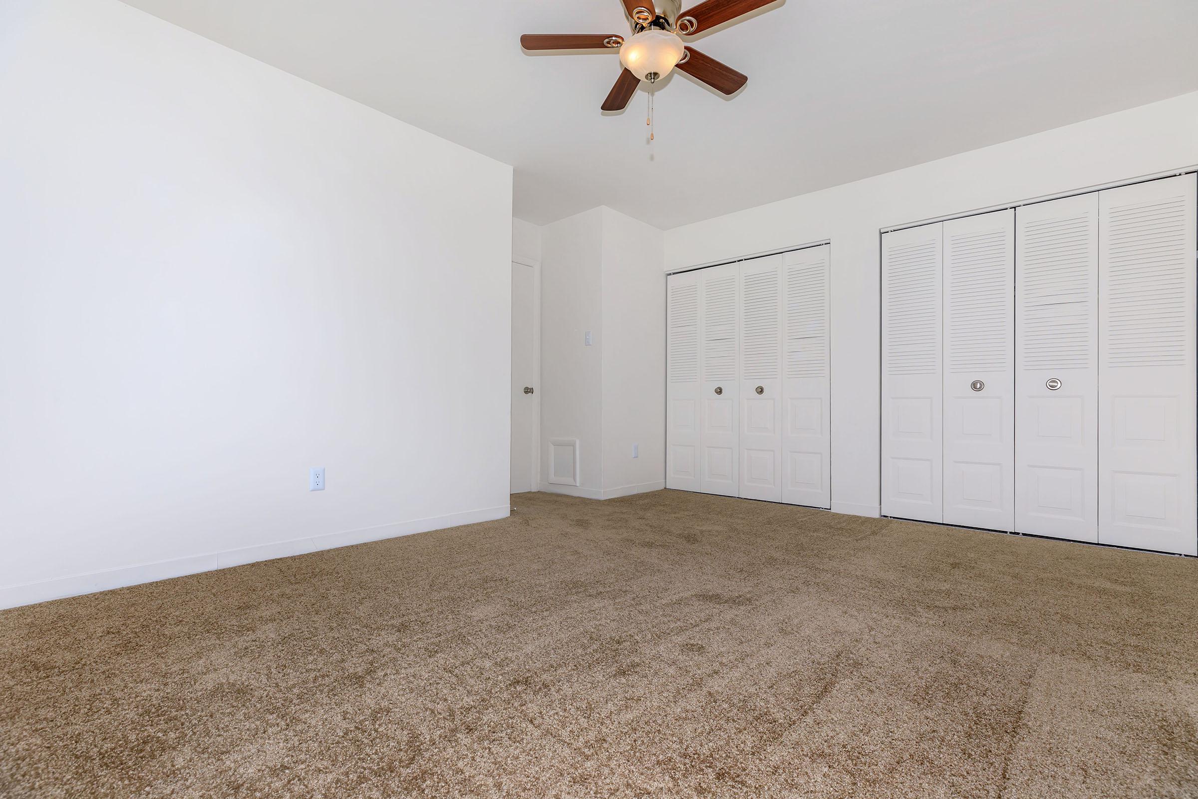 a large bed in a room