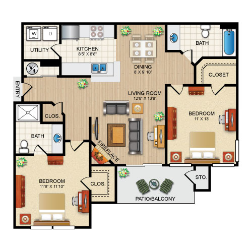 Floor plan image of Oakmont