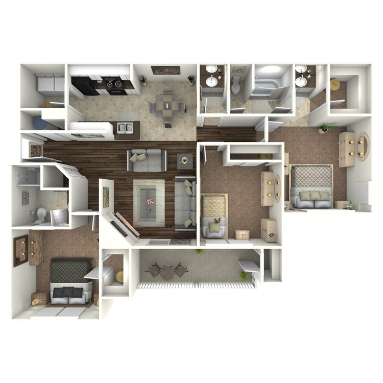 Floor plan image of St. Andrew