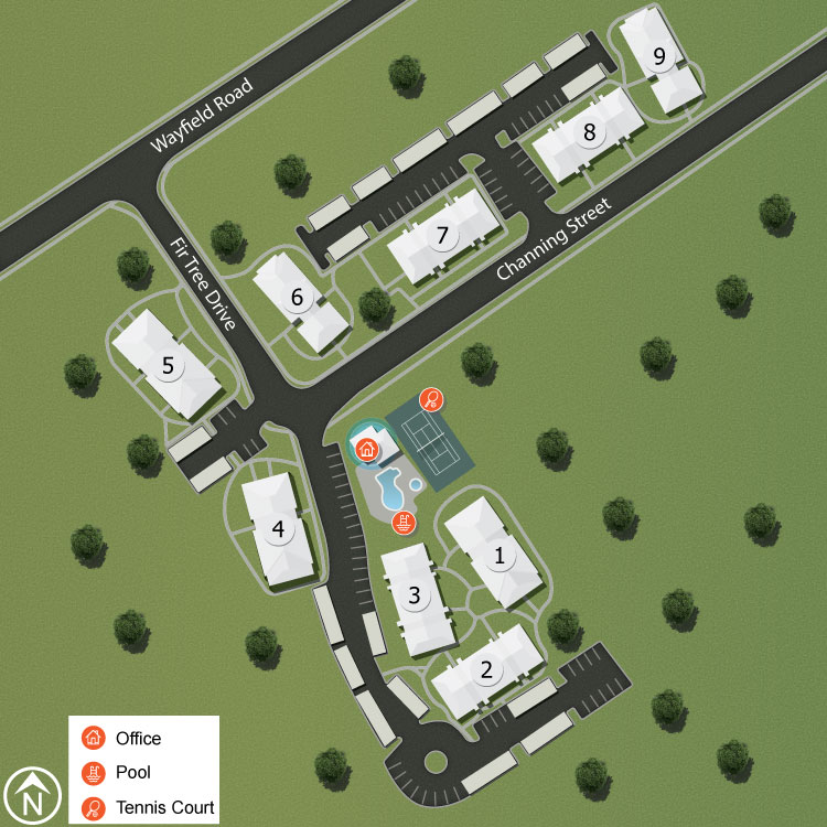 Sierra Pines Sitemap