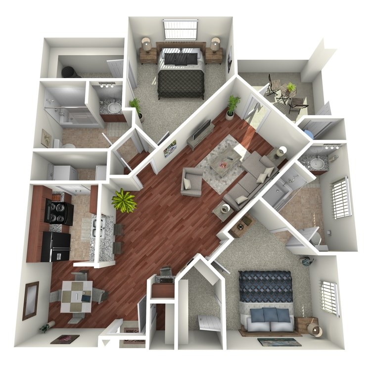 Floor plan image of Saguaro
