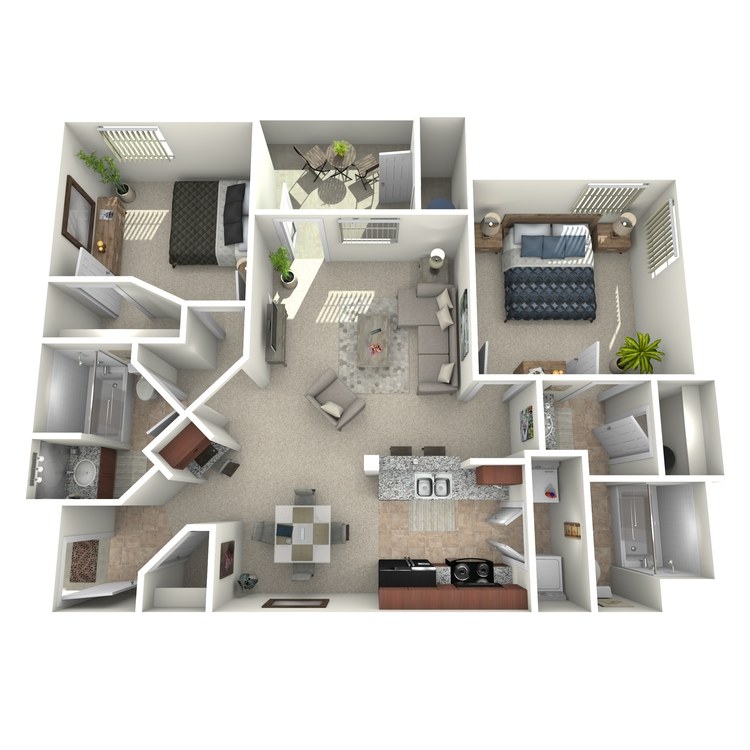 Floor plan image of Cholla