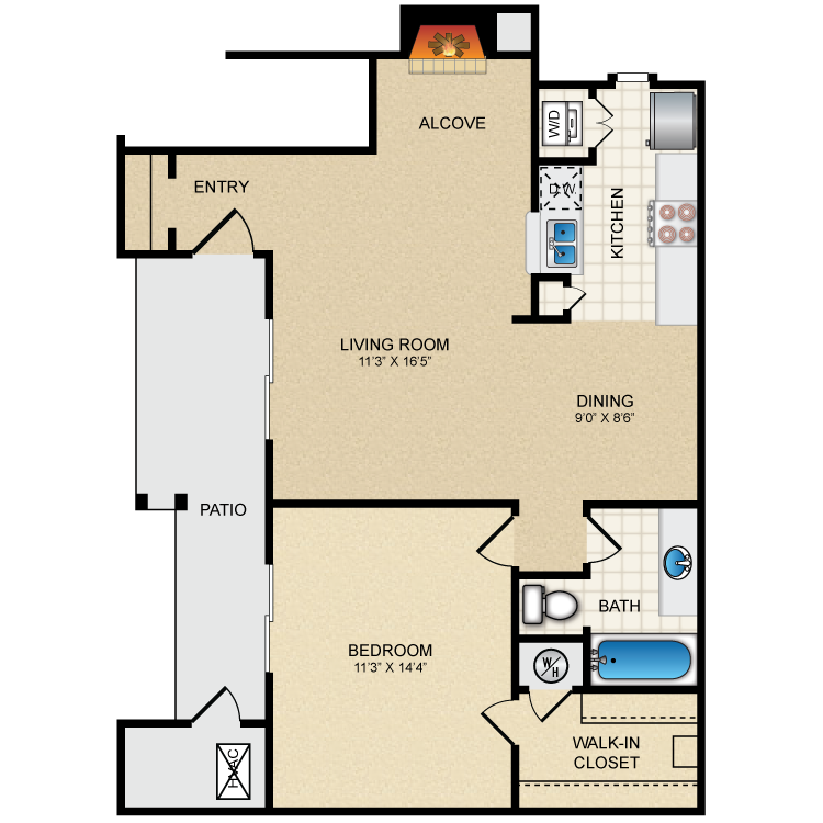 Floor plan image of The Claridge