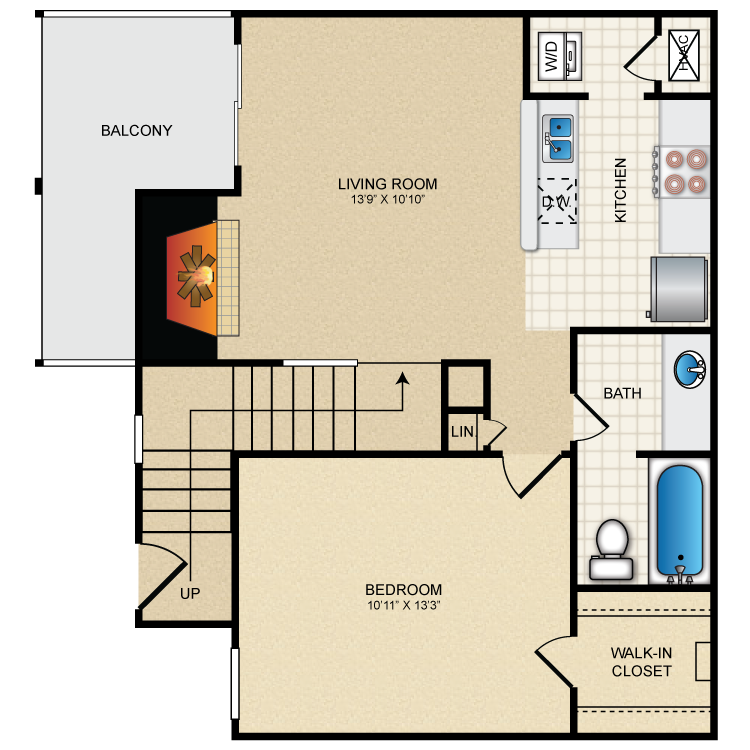 Floor plan image of The Oxford