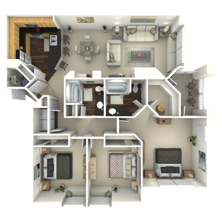 Floor plan image of Snowcloud