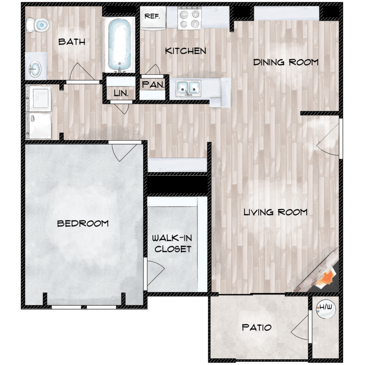 Floor plan image of Windflower