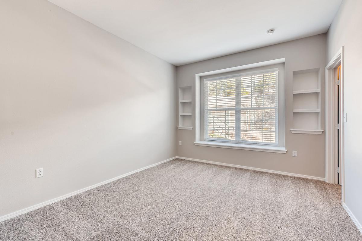 a room with a sink and a window