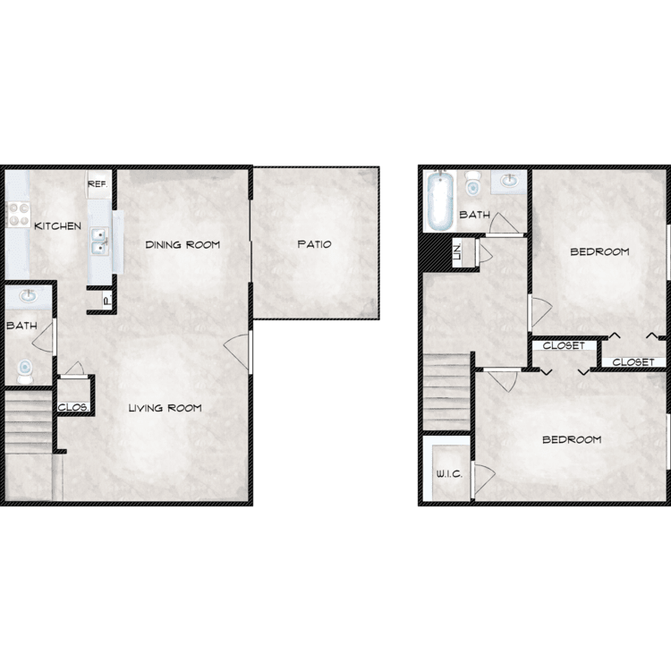 2 Bedroom Rental – 8039 Boone Road, Houston, TX, 77072