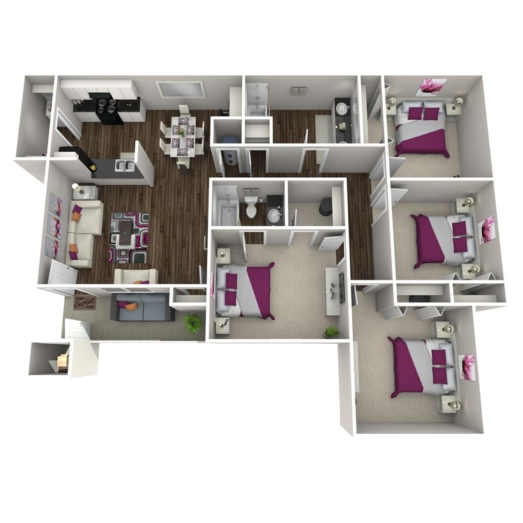 Floor plan image of Daphne
