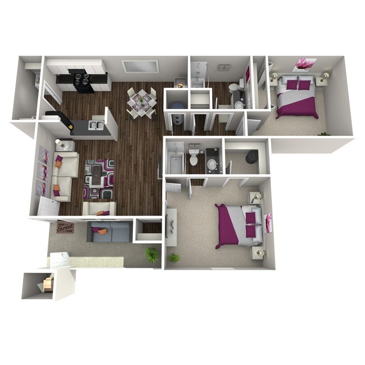 Floor plan image of Begonia