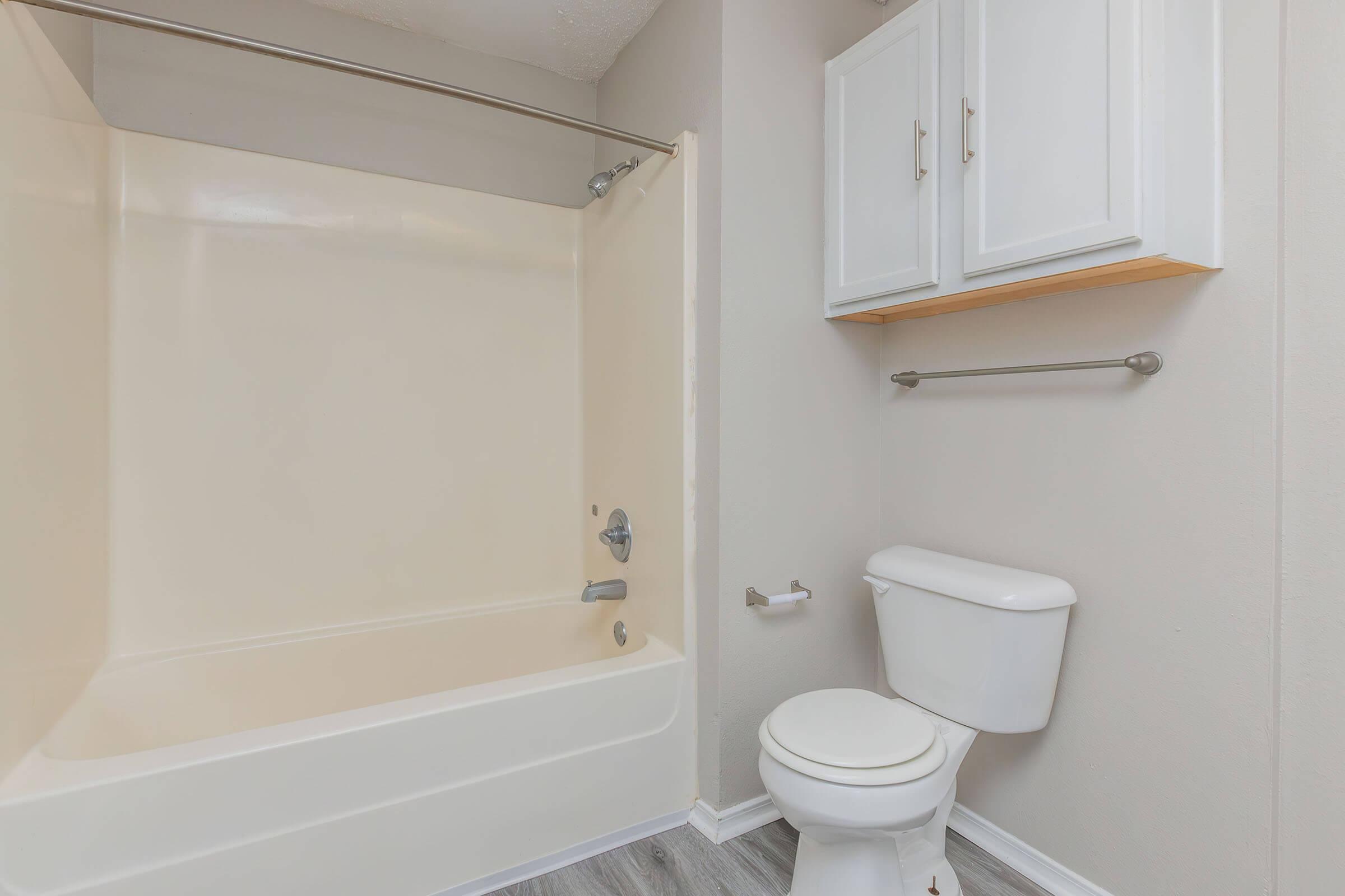 a shower that has a sink and a mirror