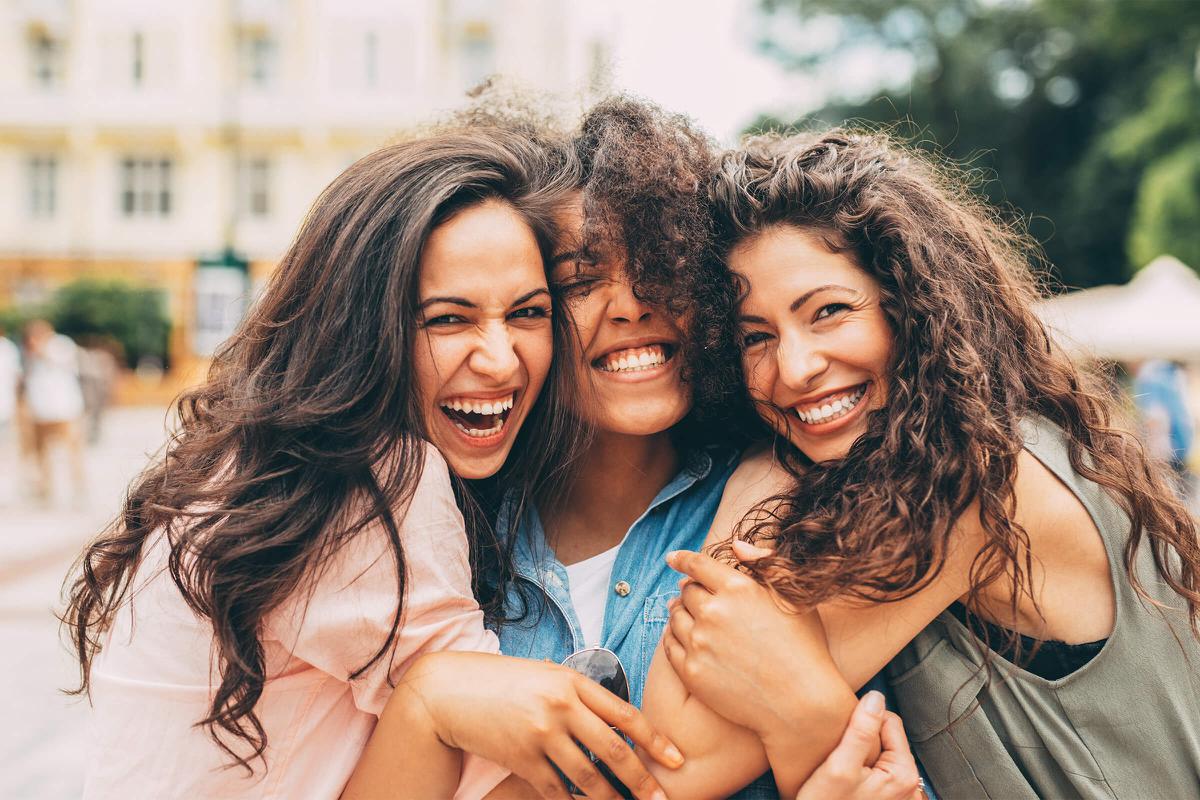 a group of people posing for the camera