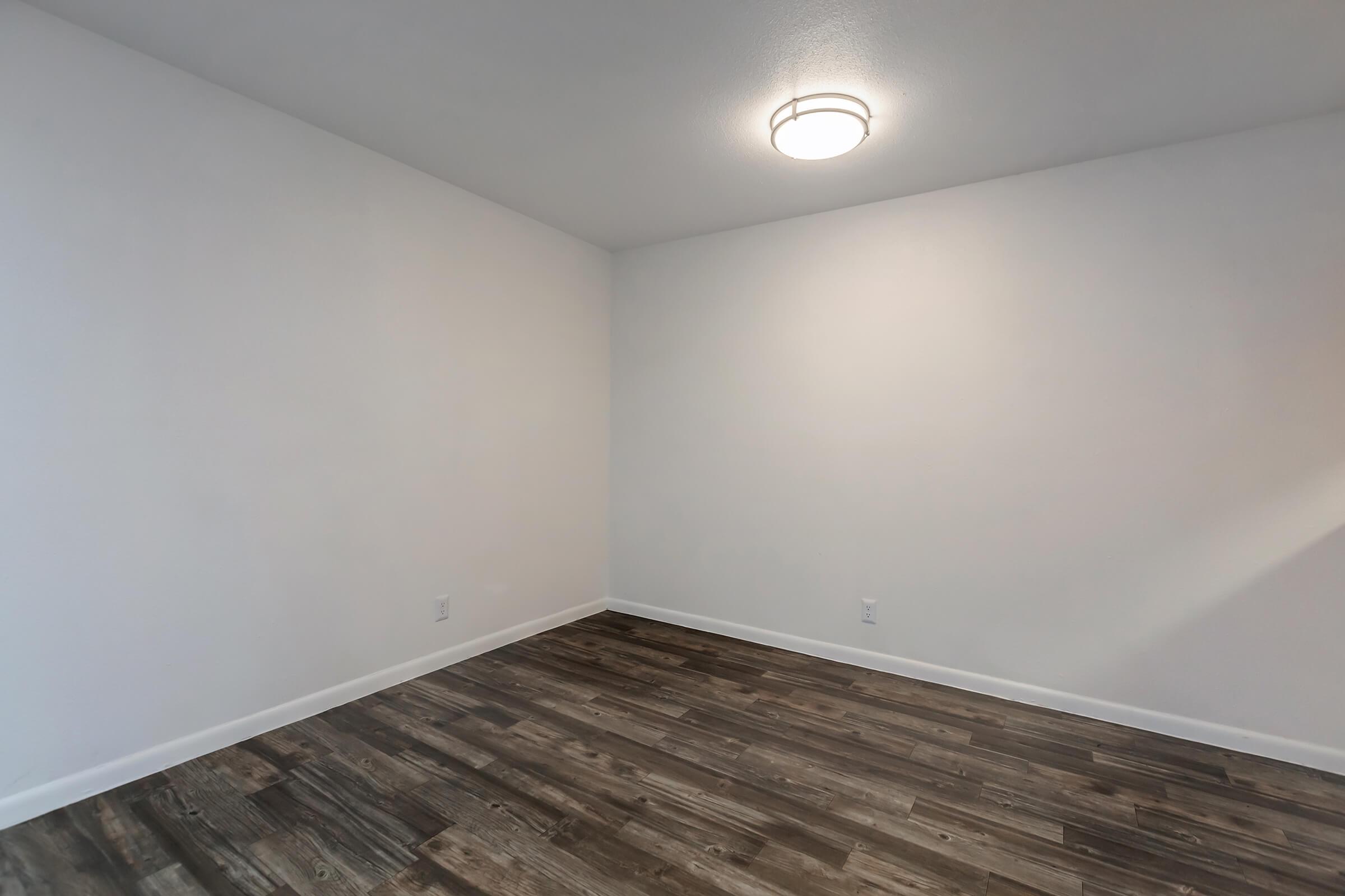 a room with a wooden floor