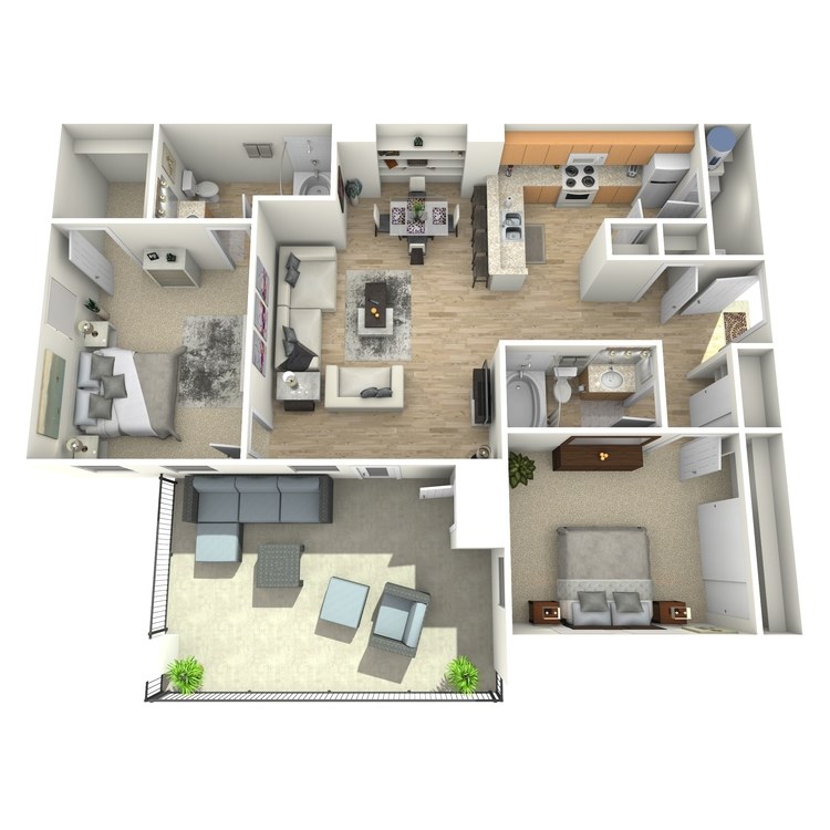 Floor plan image of Pecan