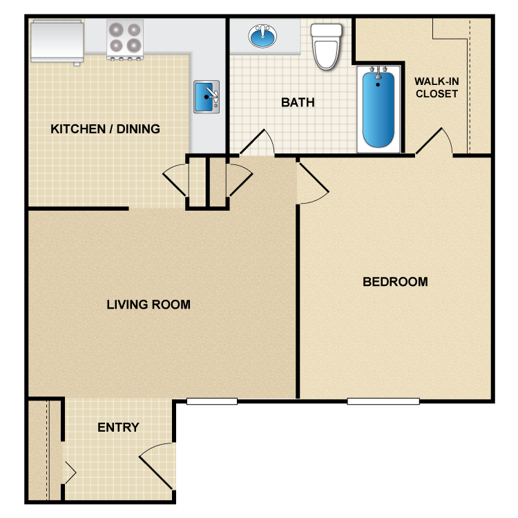 Floor plan image of A3 Rio Grande