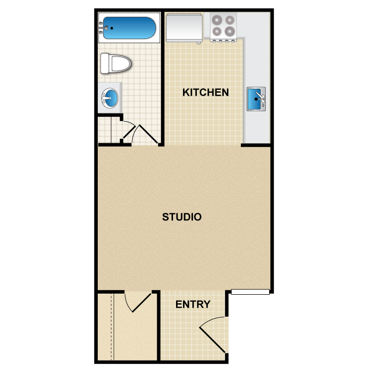 Floor plan image of S1 Santa Fe