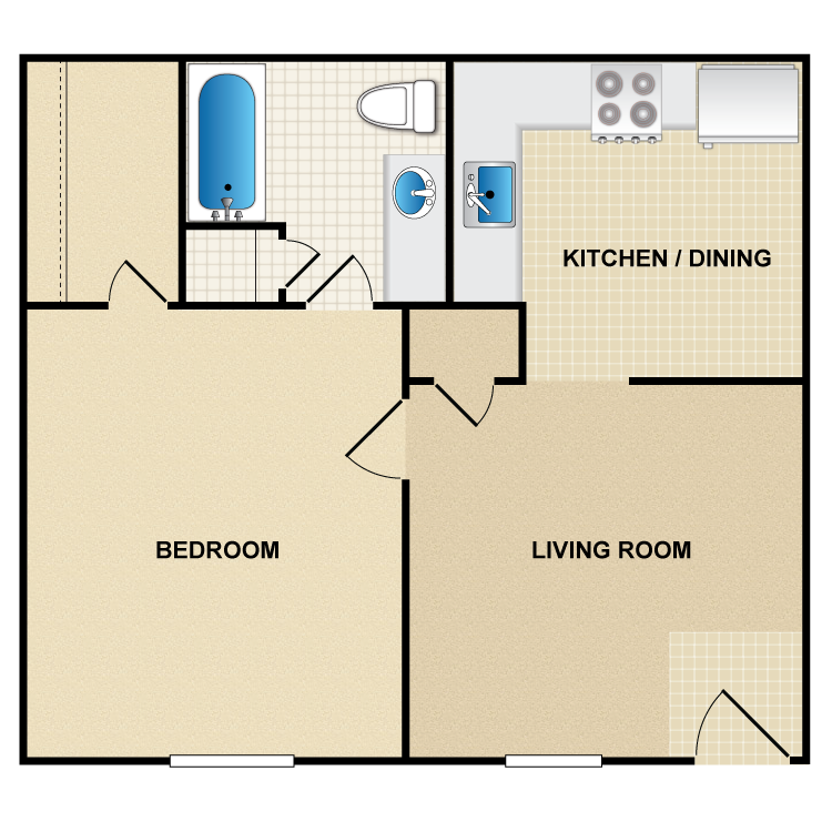 Floor plan image of A1 Santa Rosa