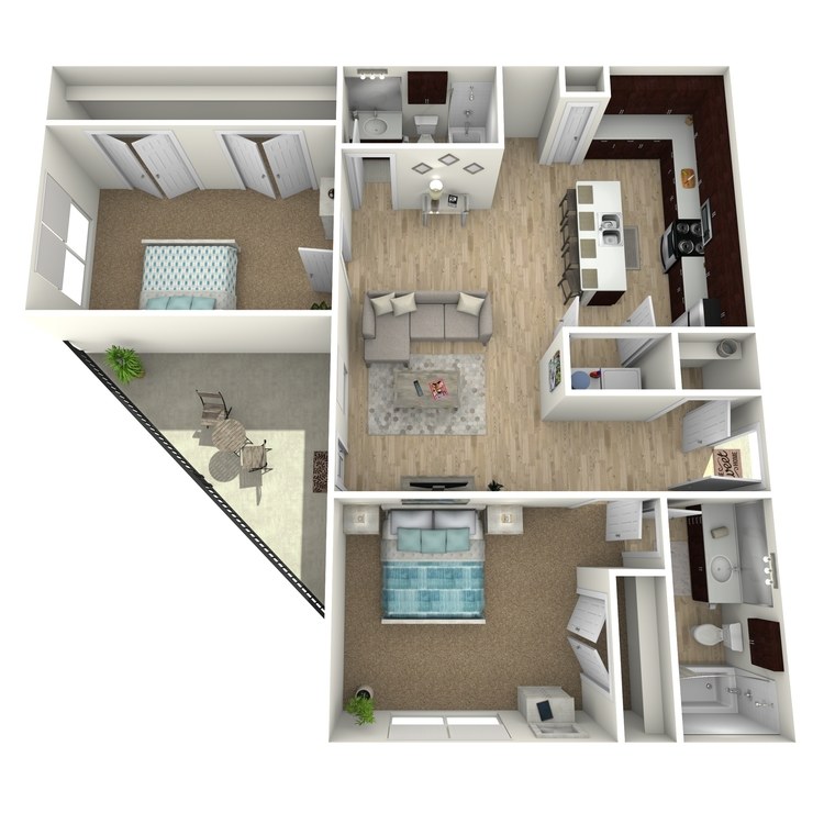 Floor plan image of B4 - C