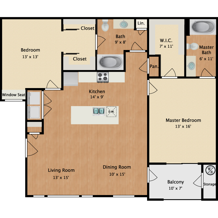 Floor plan image of B3