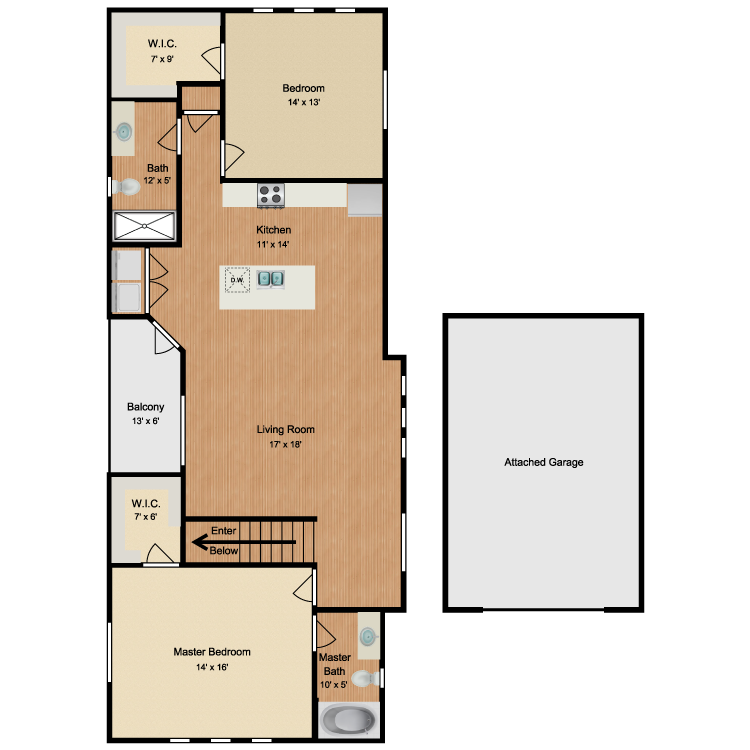 Floor plan image of Loft