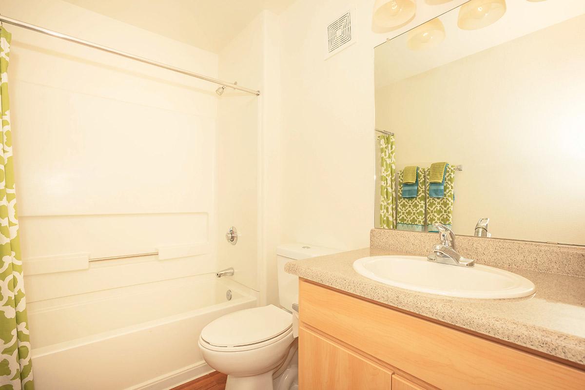 a white sink sitting under a mirror